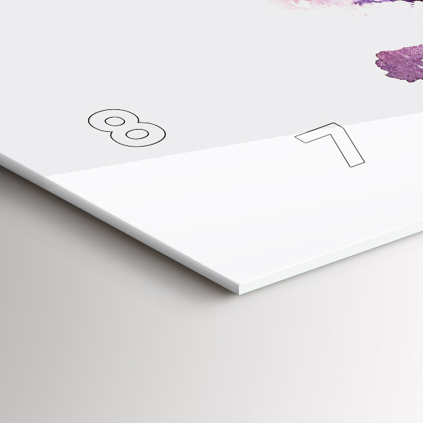 Horizontálne hodiny Tropická Krajina