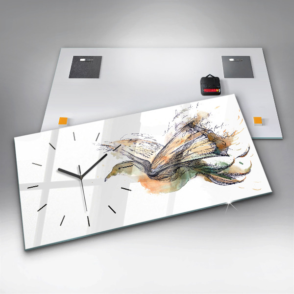 Horizontálne hodiny Kniha vtákov