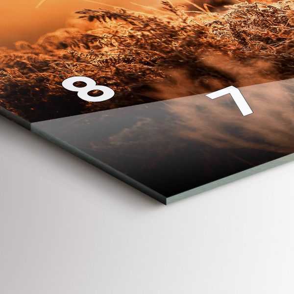 Horizontálne hodiny Jeleň pri východe slnka