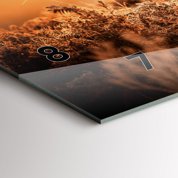 Horizontálne hodiny Jeleň pri východe slnka