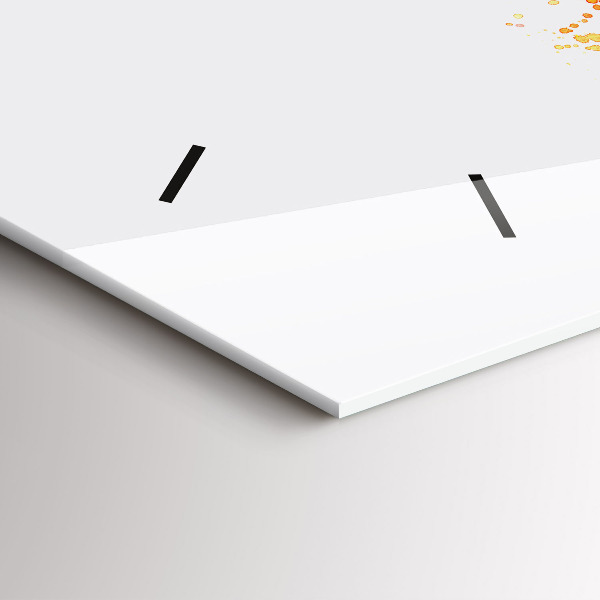 Horizontálne hodiny Maľovaný bicykel