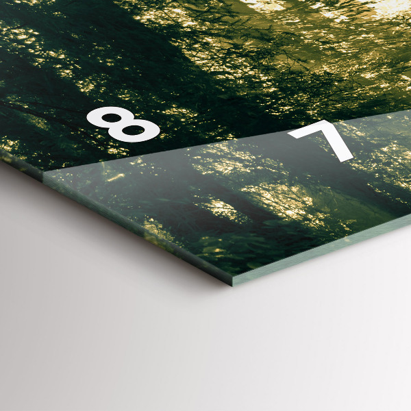 Horizontálne hodiny Lesné slnečné lúče