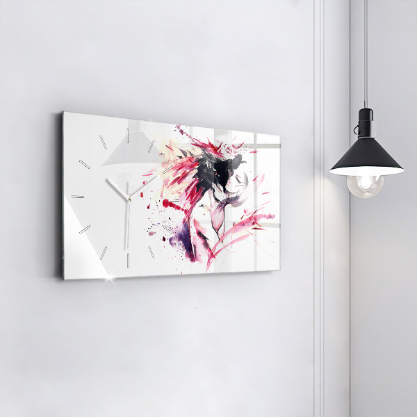 Horizontálne hodiny Milovníci abstrakcie