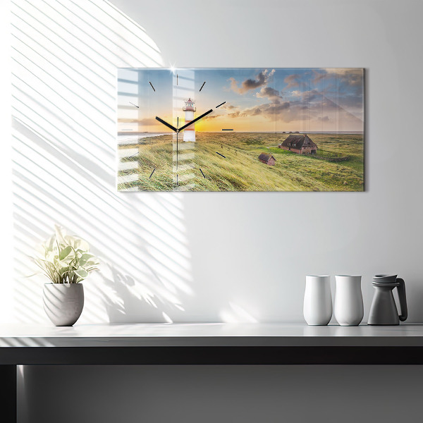 Horizontálne hodiny Maják