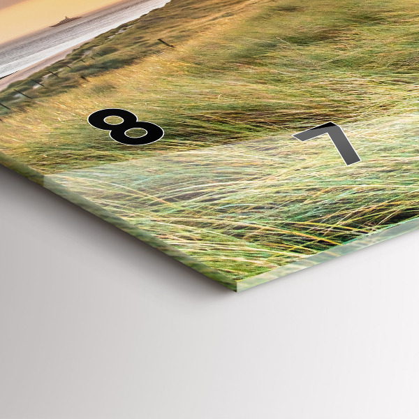 Horizontálne hodiny Maják