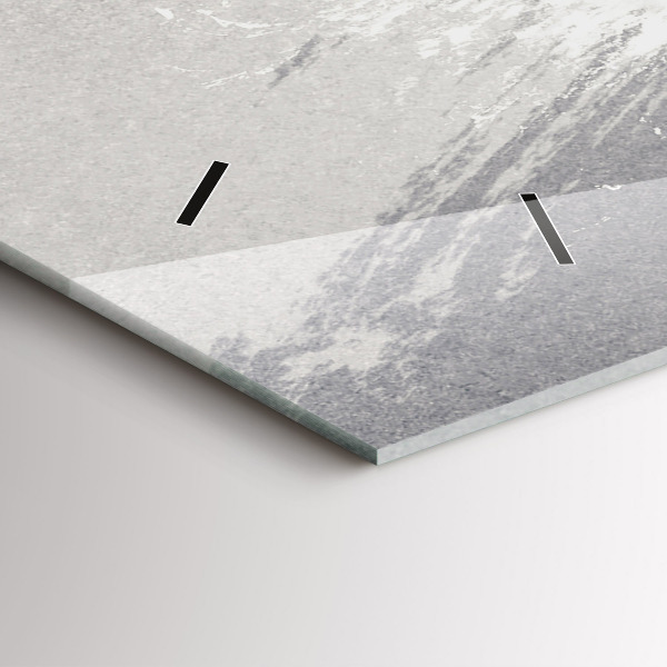 Horizontálne hodiny Žena – akvarely