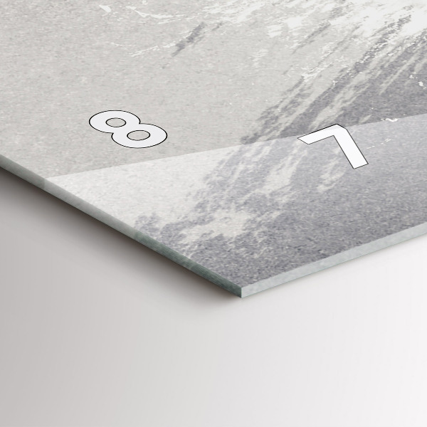 Horizontálne hodiny Žena – akvarely