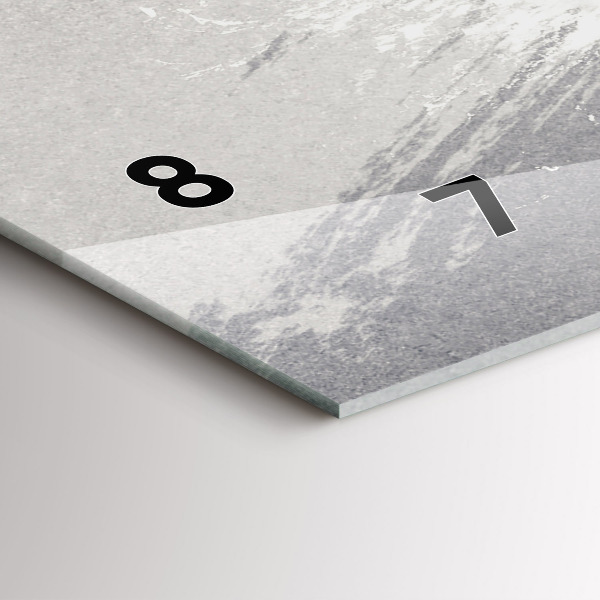 Horizontálne hodiny Žena – akvarely