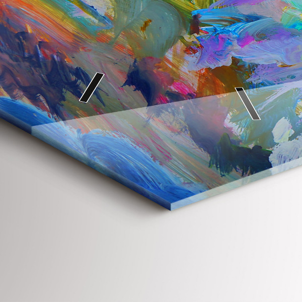 Horizontálne hodiny Maľovaná baletka