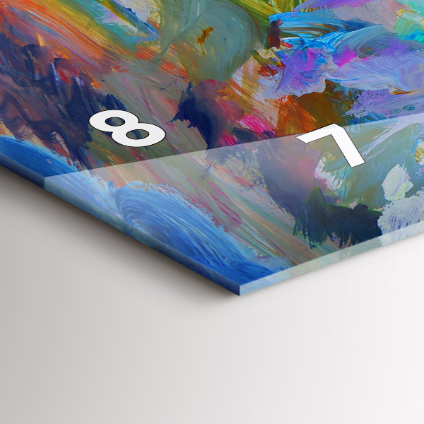 Horizontálne hodiny Maľovaná baletka