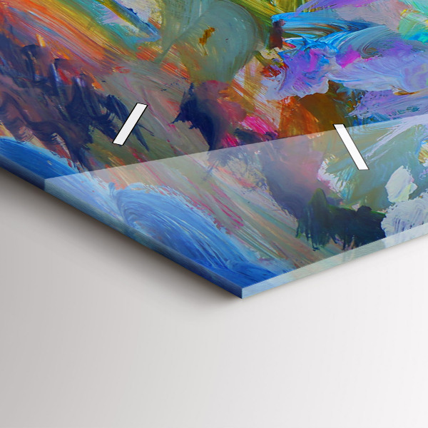 Horizontálne hodiny Maľovaná baletka