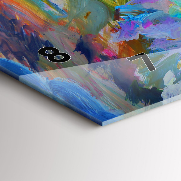 Horizontálne hodiny Maľovaná baletka