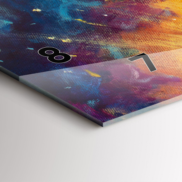 Horizontálne hodiny Abstrakt Malý princ