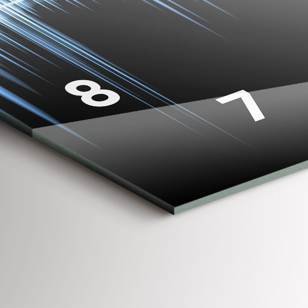 Horizontálne hodiny Mikrofón a slúchadlá