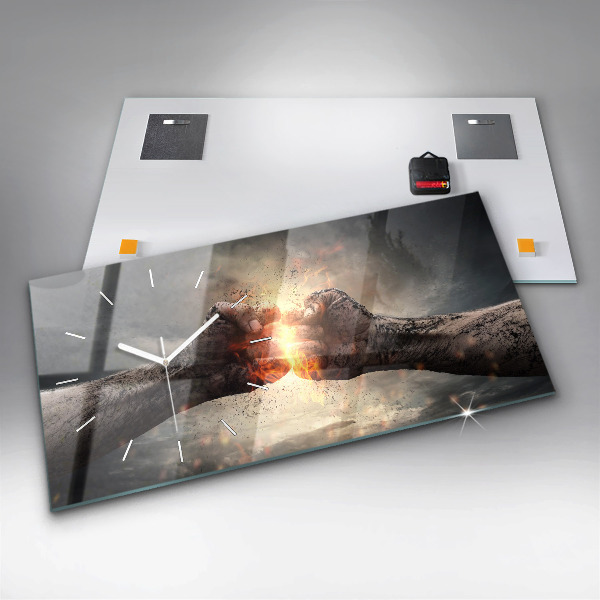 Horizontálne hodiny Päste Sila Sila