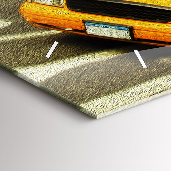 Horizontálne hodiny New York City taxíky