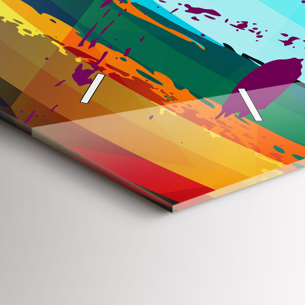 Horizontálne hodiny abstraktné pozadie