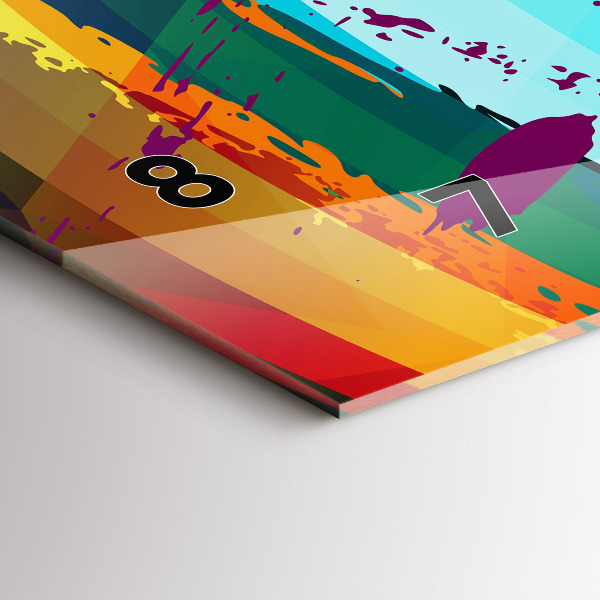 Horizontálne hodiny abstraktné pozadie