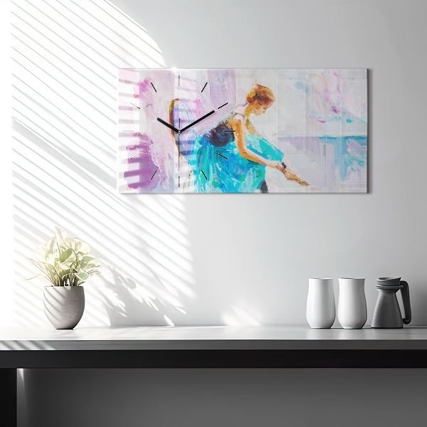 Horizontálne hodiny Príprava baletky