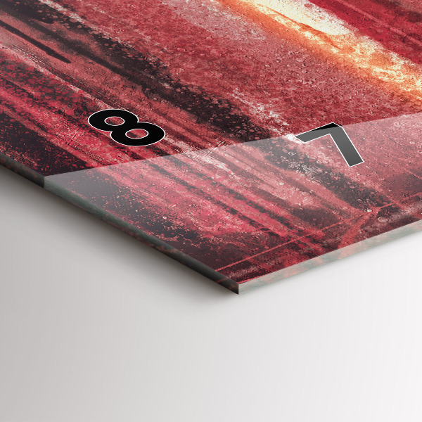 Horizontálne hodiny Mladý pár v láske