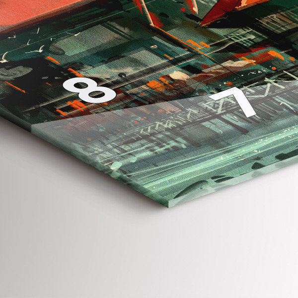 Horizontálne hodiny Rybárska dedina