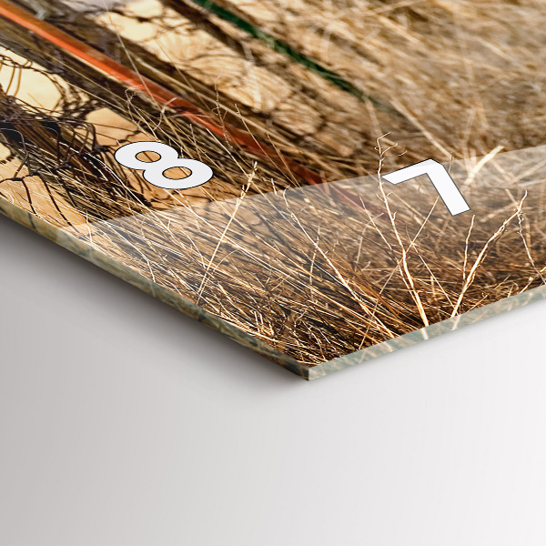 Horizontálne hodiny Staré autá