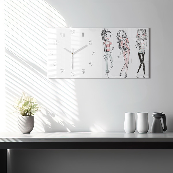 Horizontálne hodiny Dámska móda