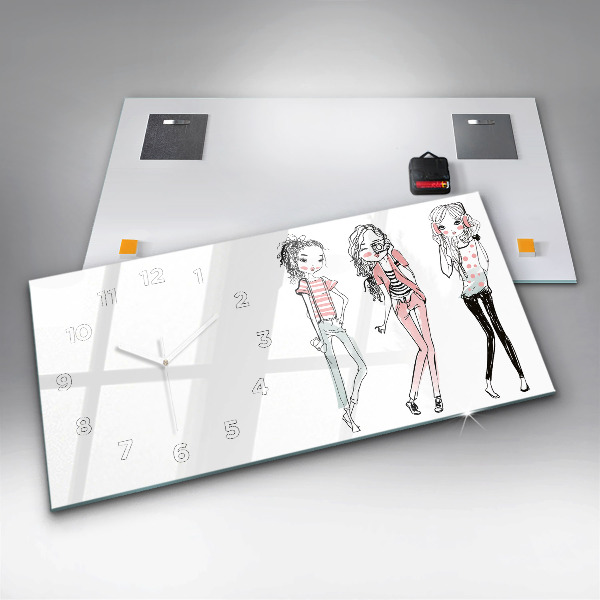 Horizontálne hodiny Dámska móda