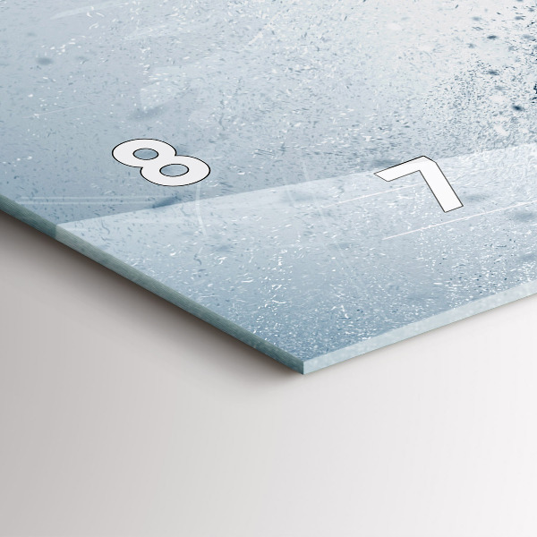 Horizontálne hodiny Bežiaci muž