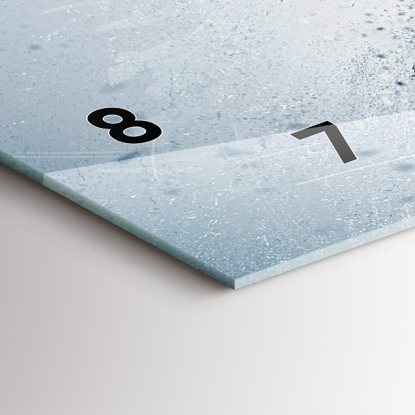 Horizontálne hodiny Bežiaci muž