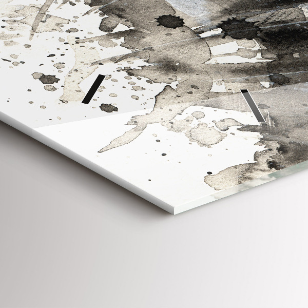 Horizontálne hodiny Maľovaný portrét