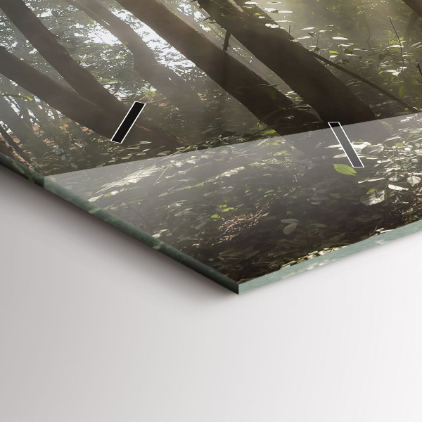 Horizontálne hodiny Slon v džungli