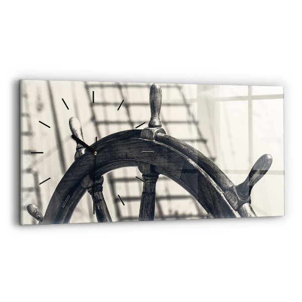 Horizontálne hodiny Staroveká loď