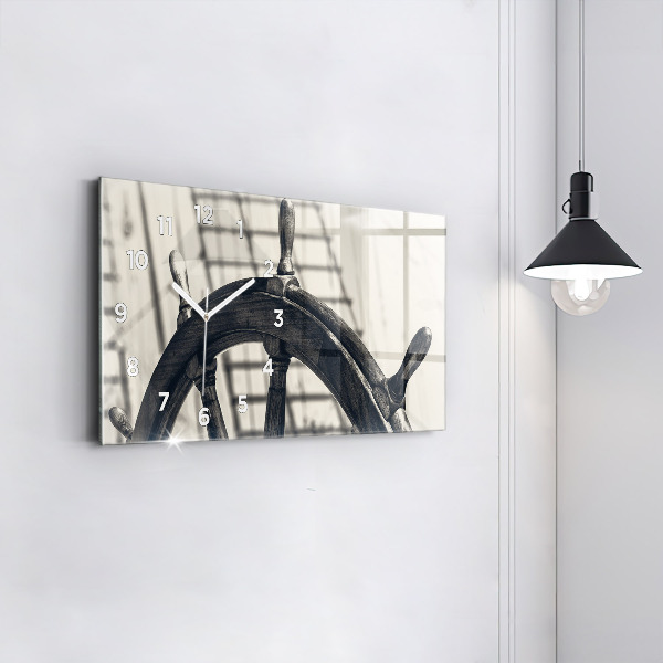 Horizontálne hodiny Staroveká loď