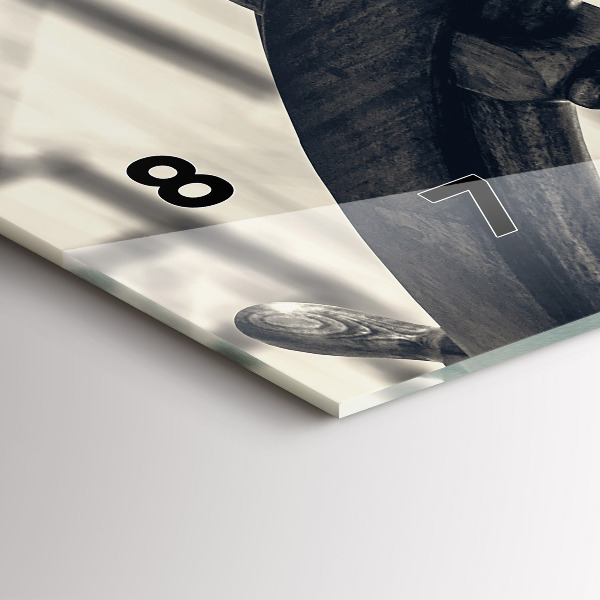 Horizontálne hodiny Staroveká loď