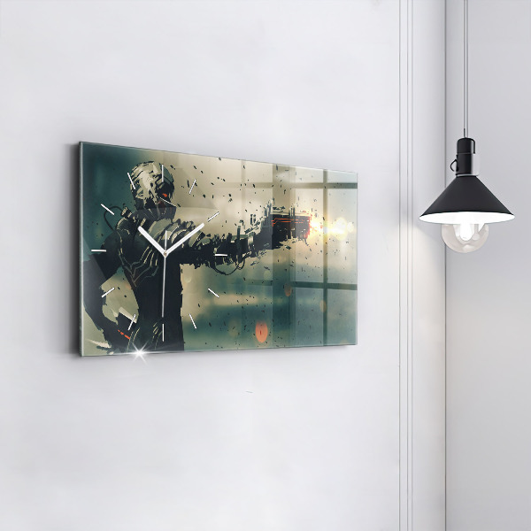 Horizontálne hodiny Hra Smrtonosná zbraň