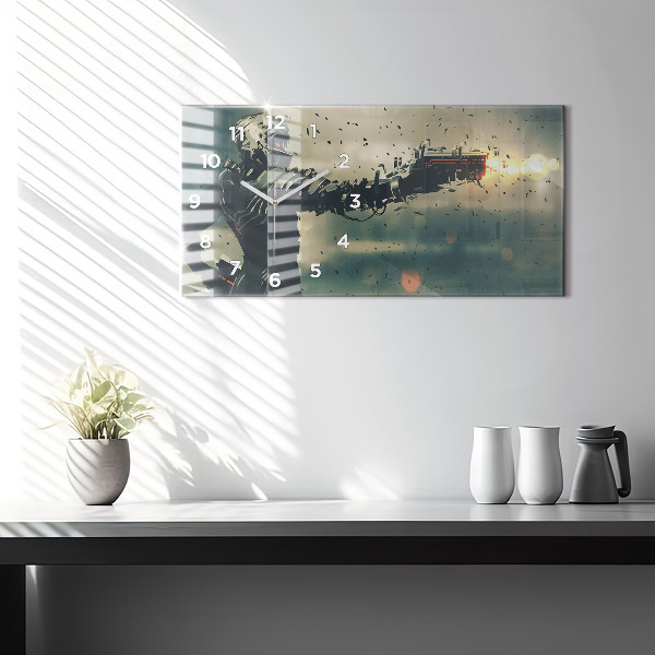 Horizontálne hodiny Hra Smrtonosná zbraň