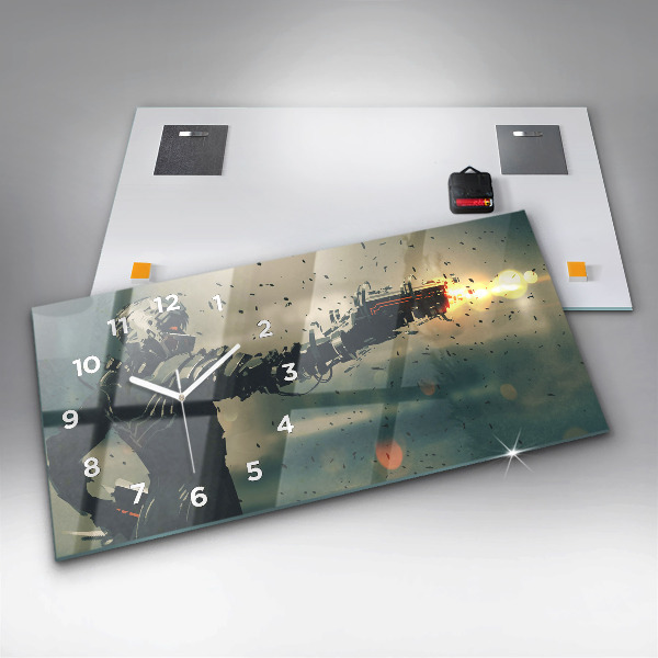 Horizontálne hodiny Hra Smrtonosná zbraň
