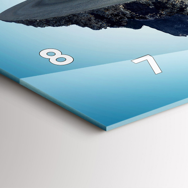 Horizontálne hodiny Lietajúci ostrov