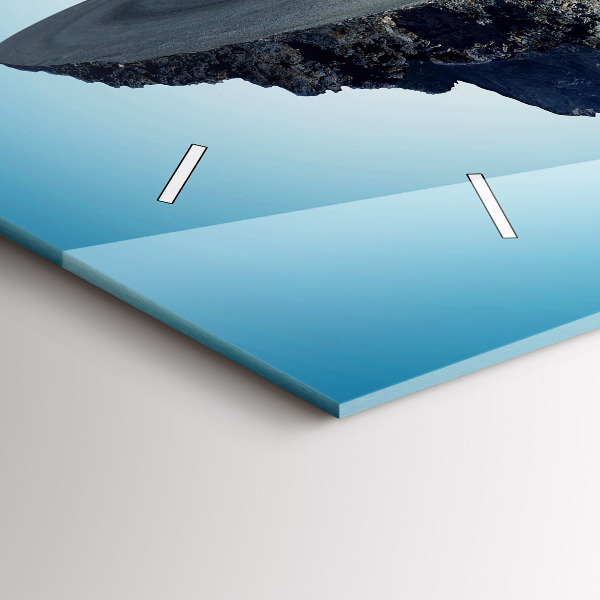 Horizontálne hodiny Lietajúci ostrov