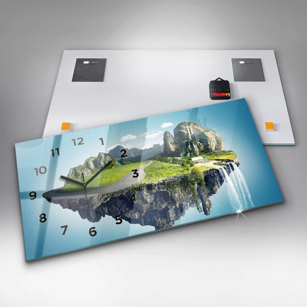 Horizontálne hodiny Lietajúci ostrov