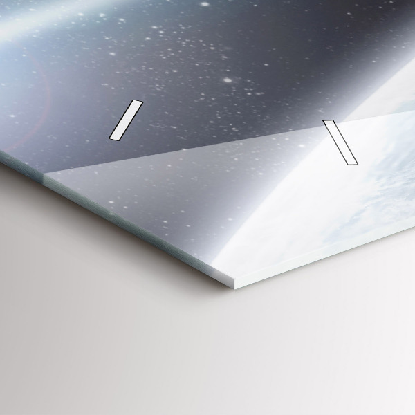 Horizontálne hodiny Vesmírne planéty