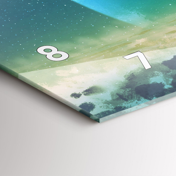 Horizontálne hodiny Muž na Mesiaci