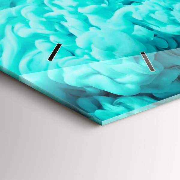 Horizontálne hodiny Moderné umenie – škvrny