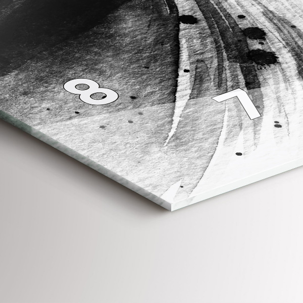 Horizontálne hodiny Žena v klobúku