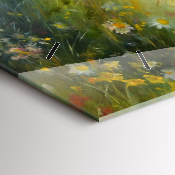 Horizontálne hodiny Krásna žena s koňom