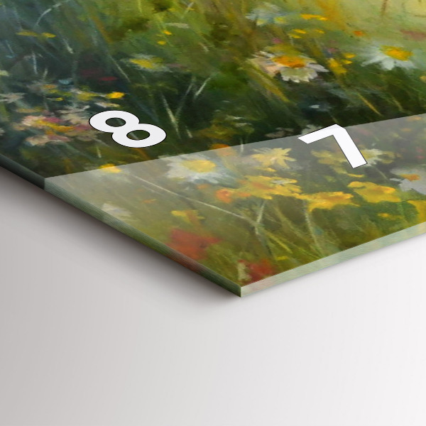 Horizontálne hodiny Krásna žena s koňom