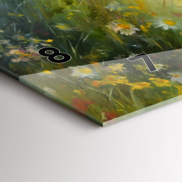 Horizontálne hodiny Krásna žena s koňom