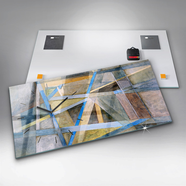 Horizontálne hodiny Impresionistická maľba