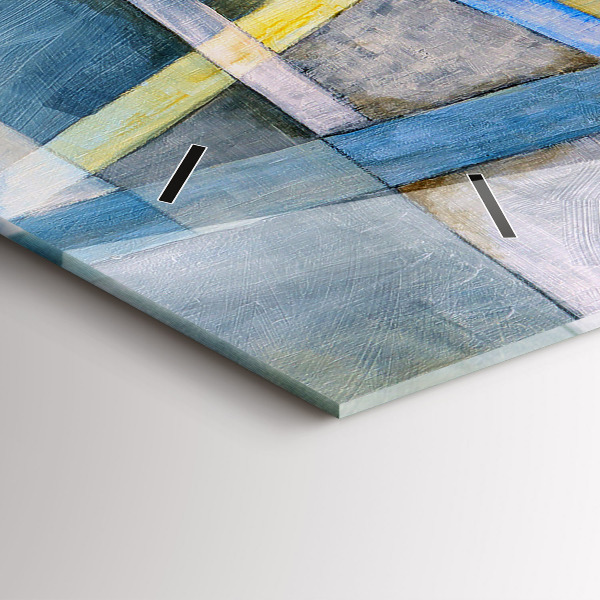 Horizontálne hodiny Impresionistická maľba